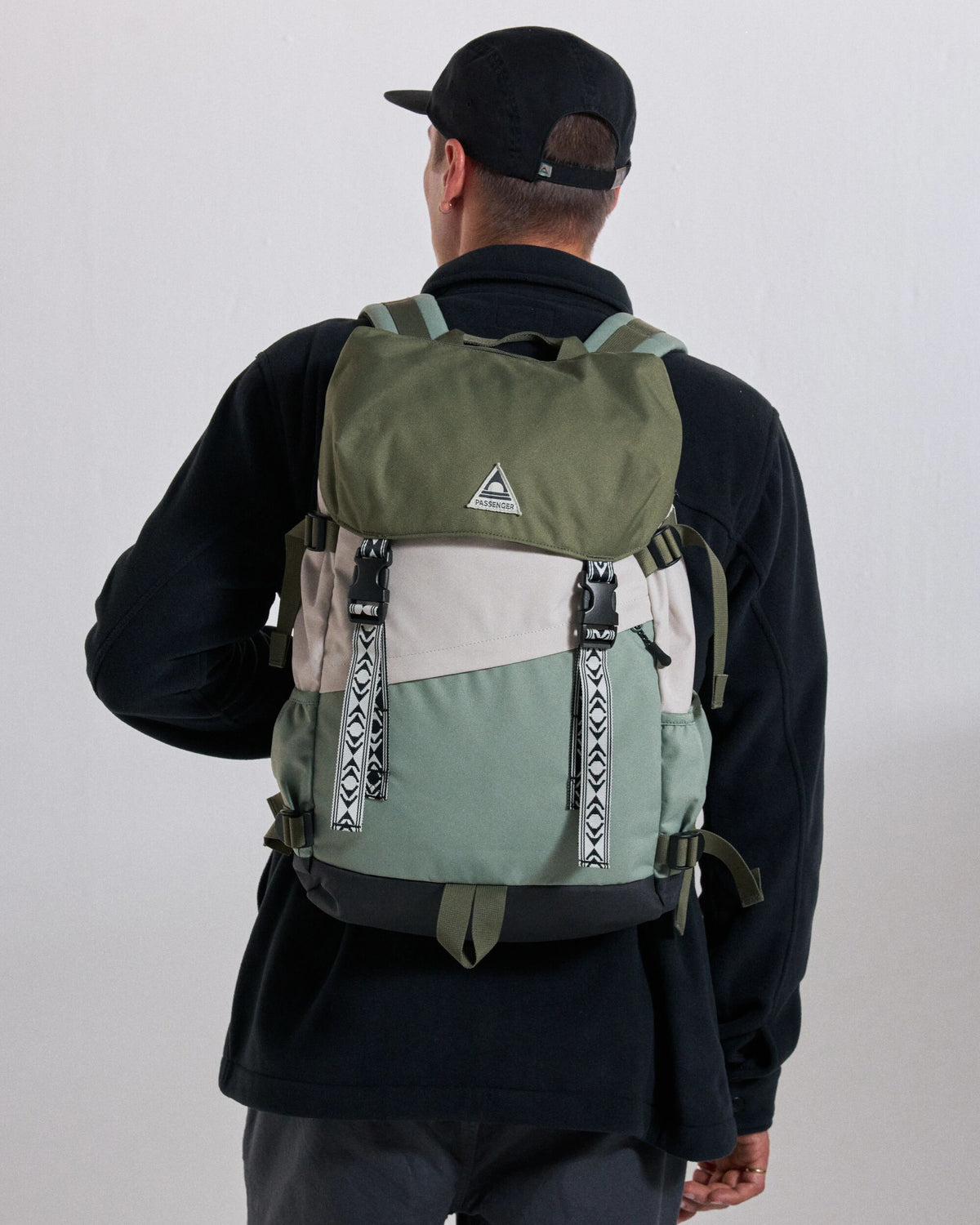 Boondocker 26L Backpack - Pistachio/Misty Grey - Studio Model - Male