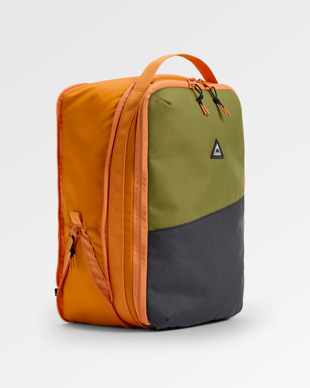 Packing Cube 9L - Black/ Khaki - Flatlay