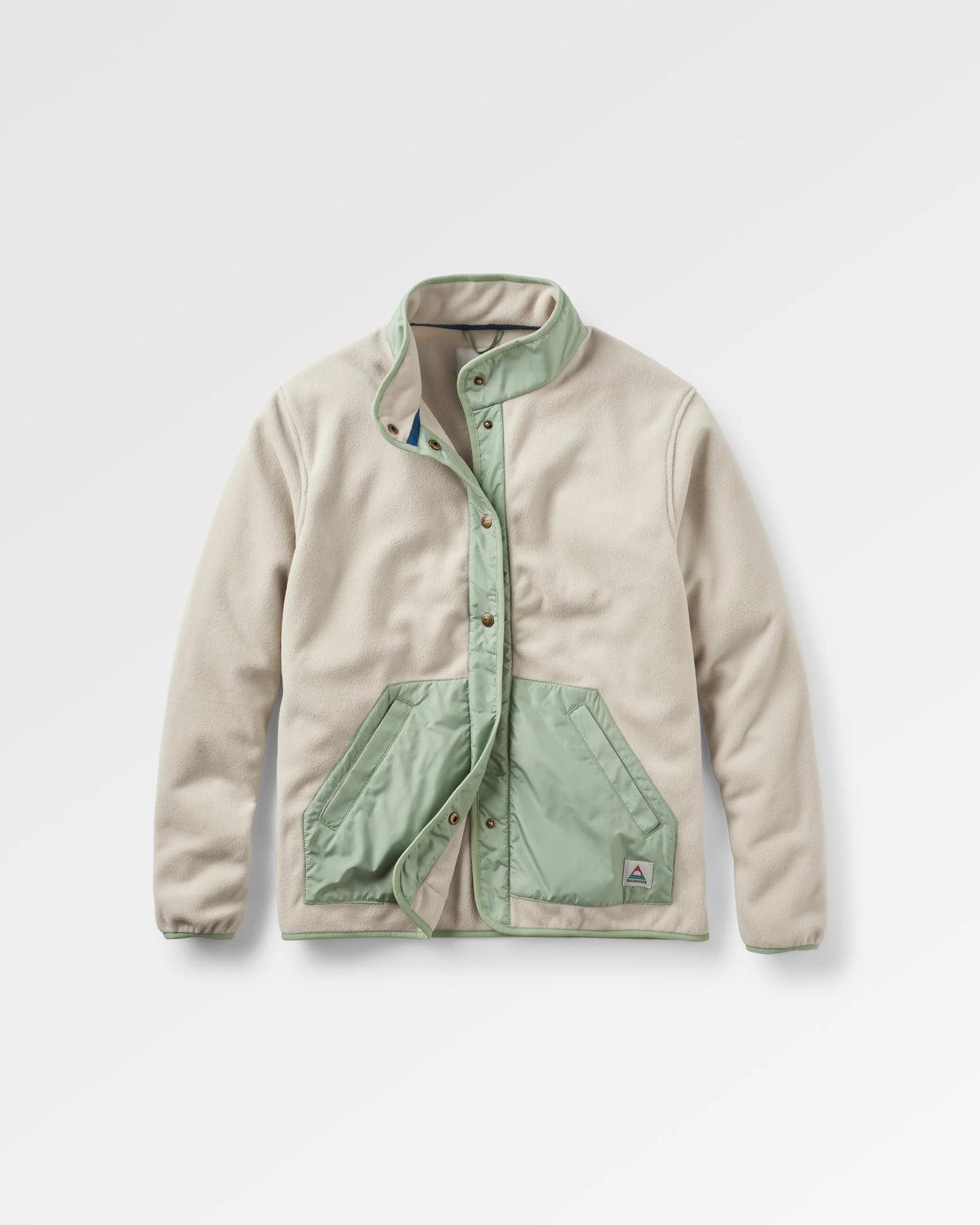 Navegado Recycled Polar Fleece - Oatmeal - Flatlay