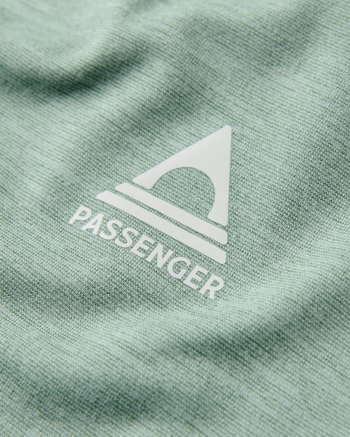 Light Ray Lightweight UPF50 LS T-Shirt - Pistachio Marl - Flatlay