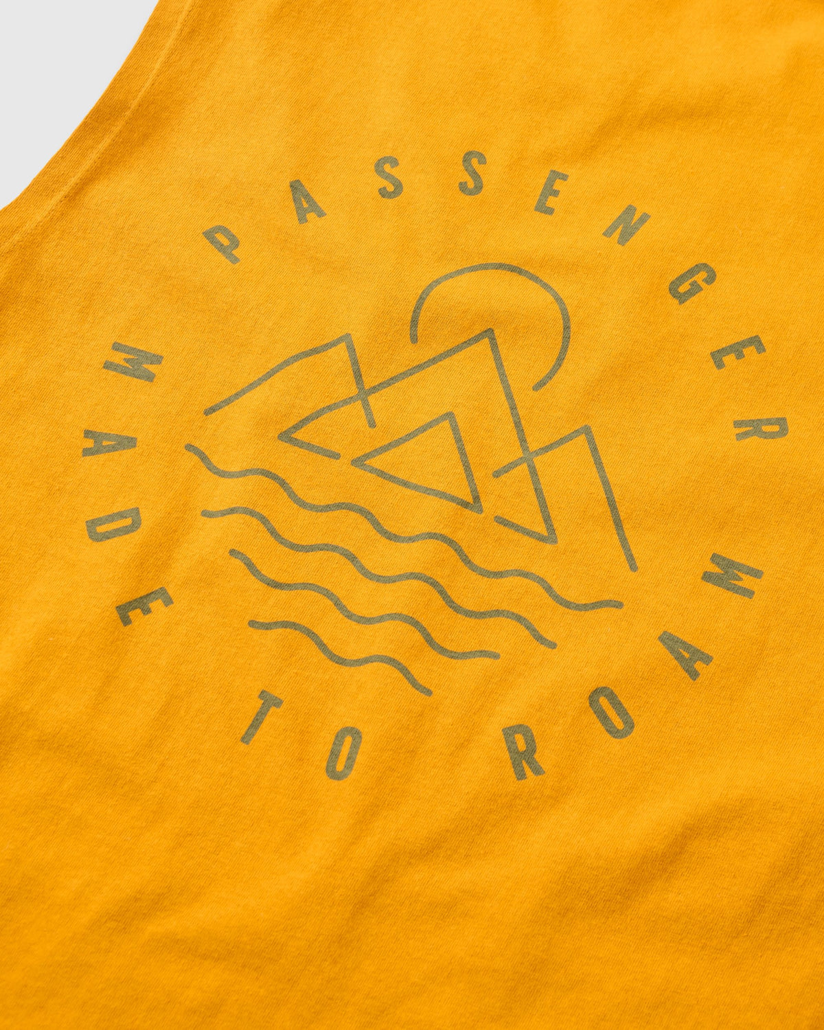Escapism Vest - Retro Orange - Flatlay