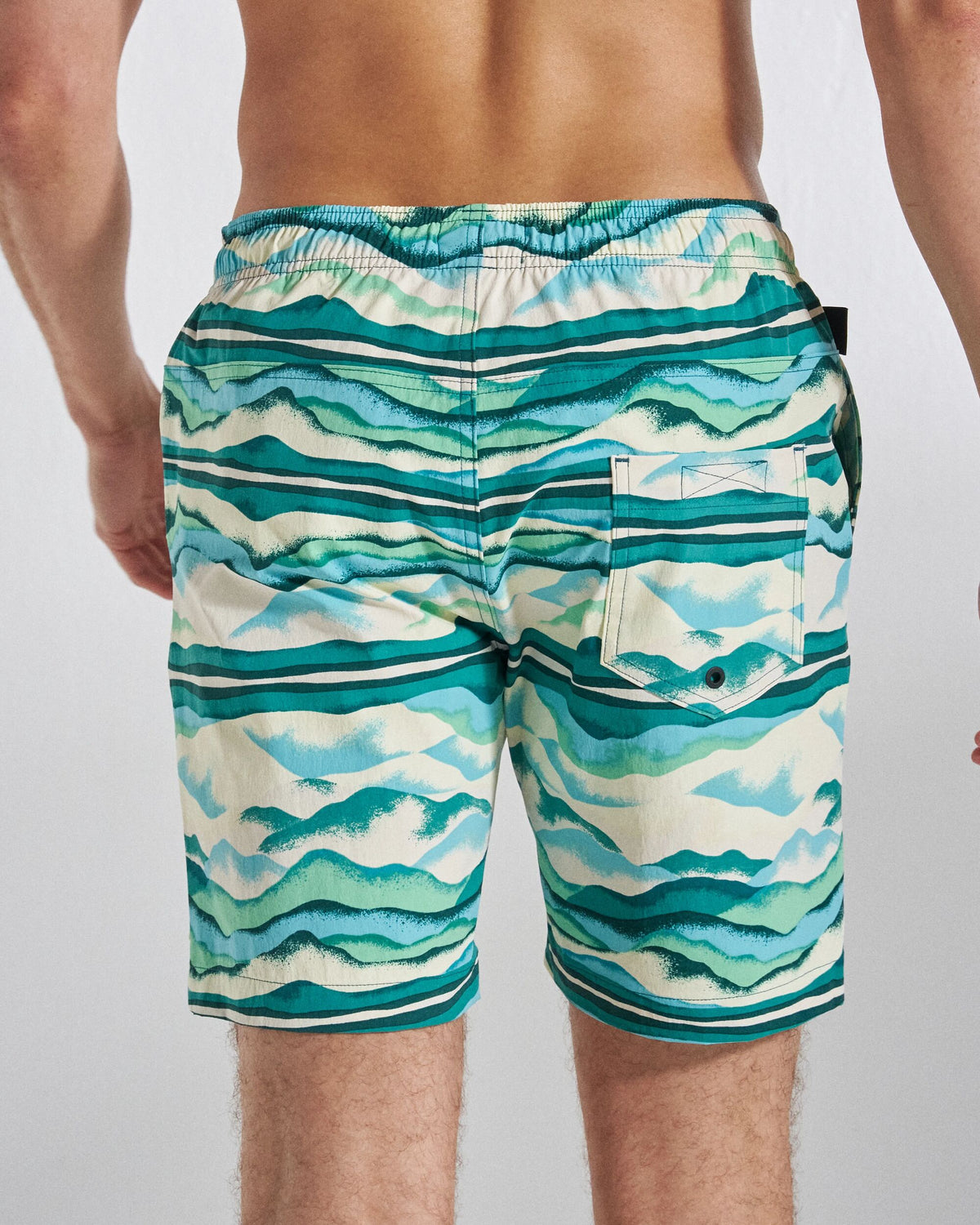 Drifter NetPlus® Swim Lined Short - Reflection Birch - Studio Model