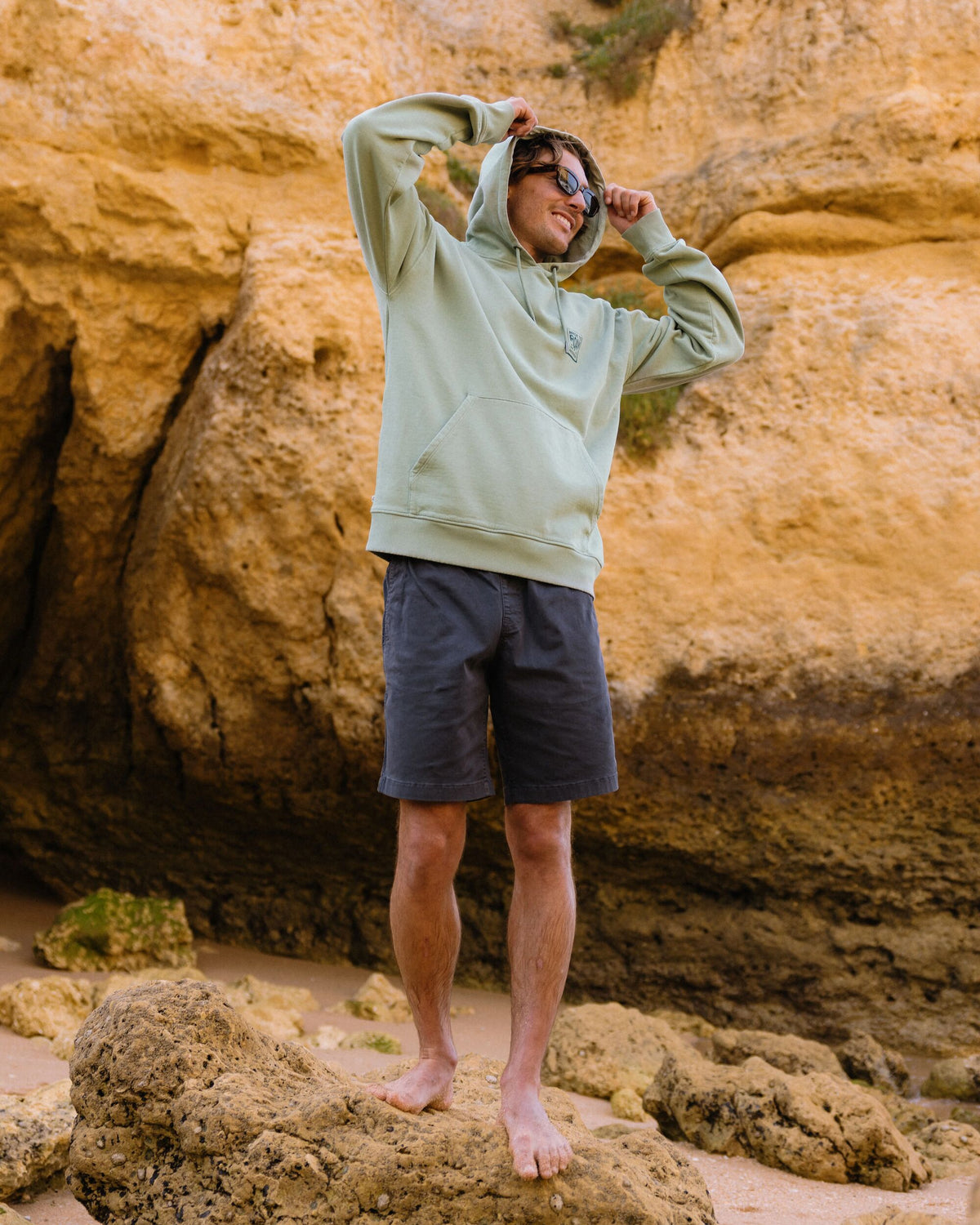 Sonoma Relaxed Fit Hoodie - Pistachio - Lifestyle
