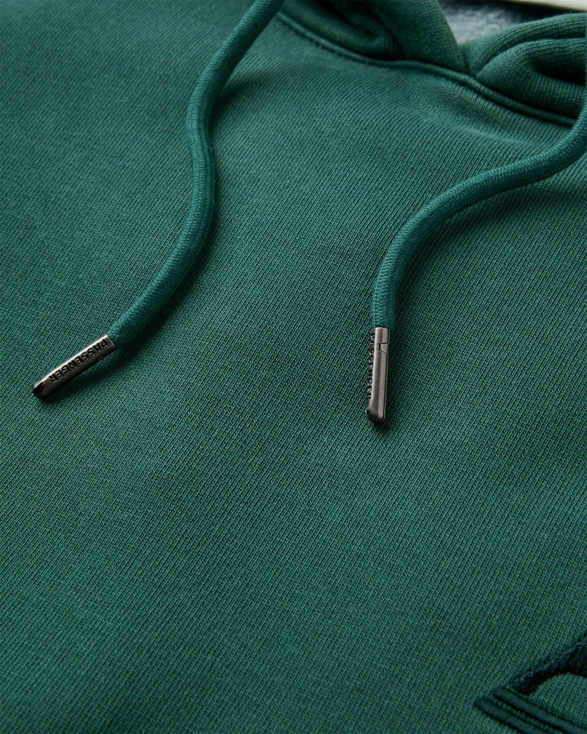 Vita Relaxed Fit Hoodie - Deep Ocean - Flatlay