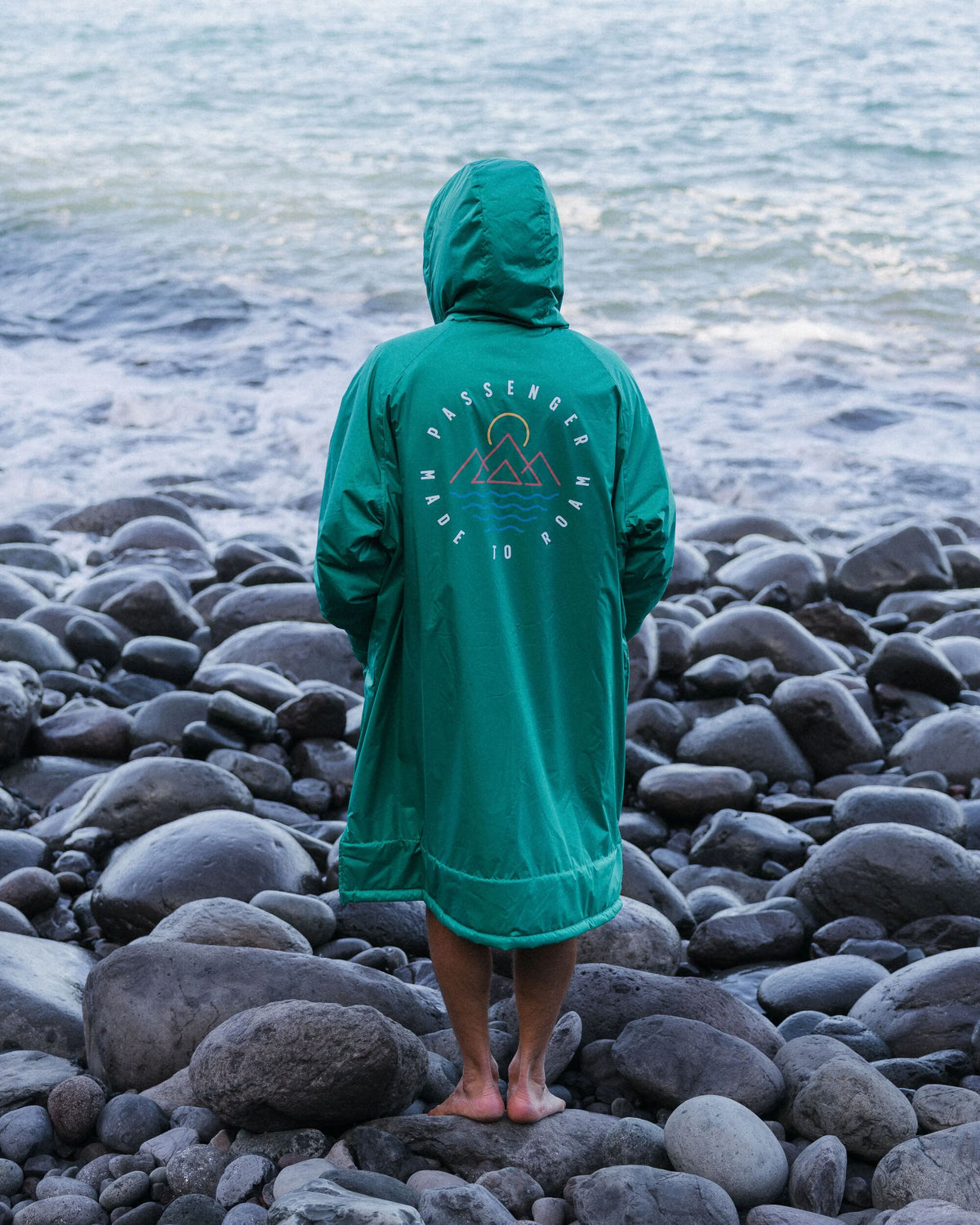 Escapism Sherpa Lined Changing Robe - Greenlake - Lifestyle - Male