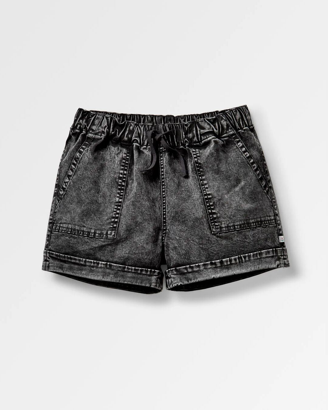 Carriso Organic Cotton Short - Black - Flatlay