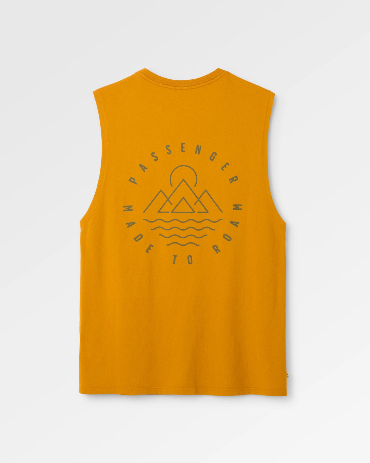 Escapism Vest - Retro Orange - Flatlay