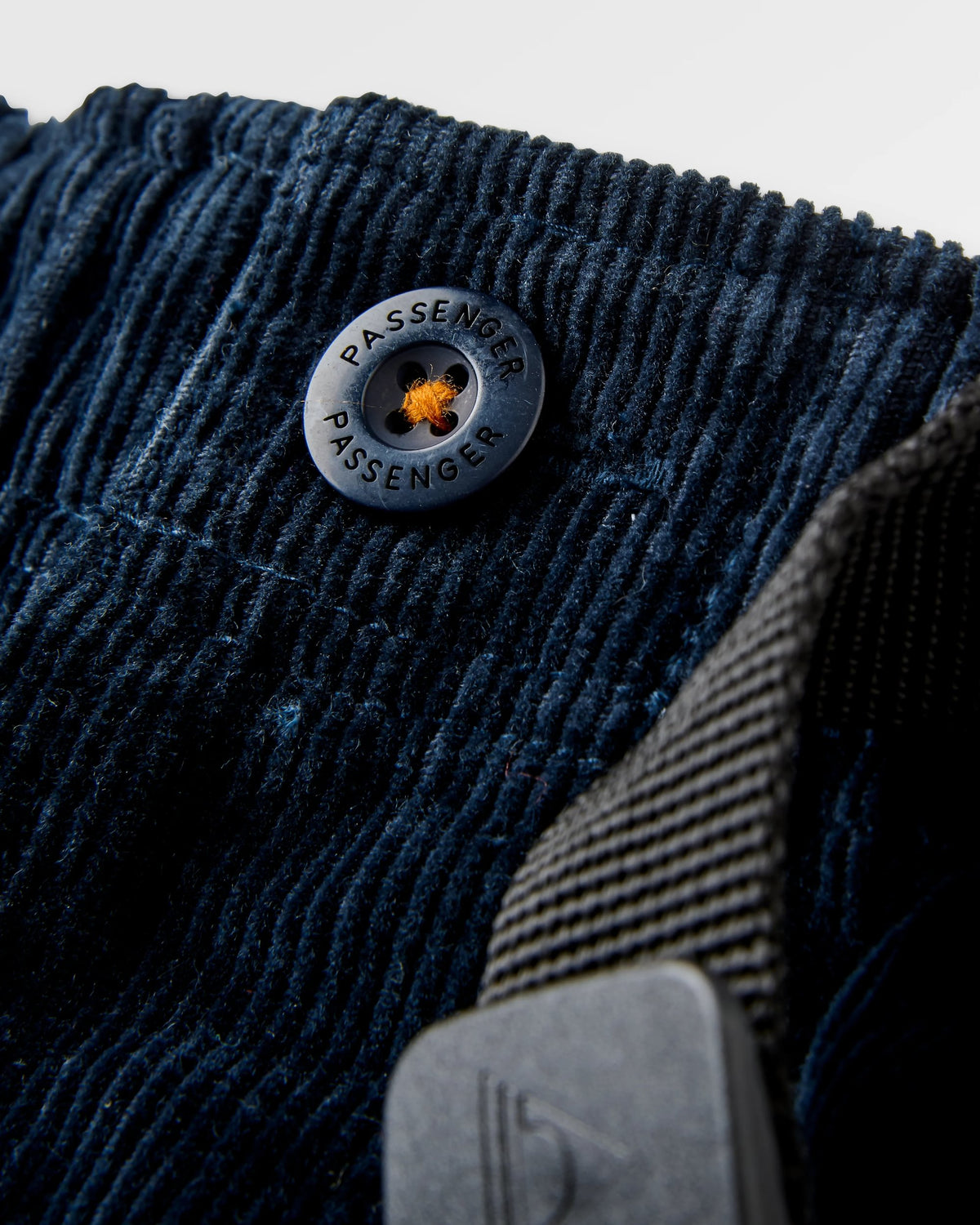 Adventurer Cord Trouser - Deep Navy - Flatlay