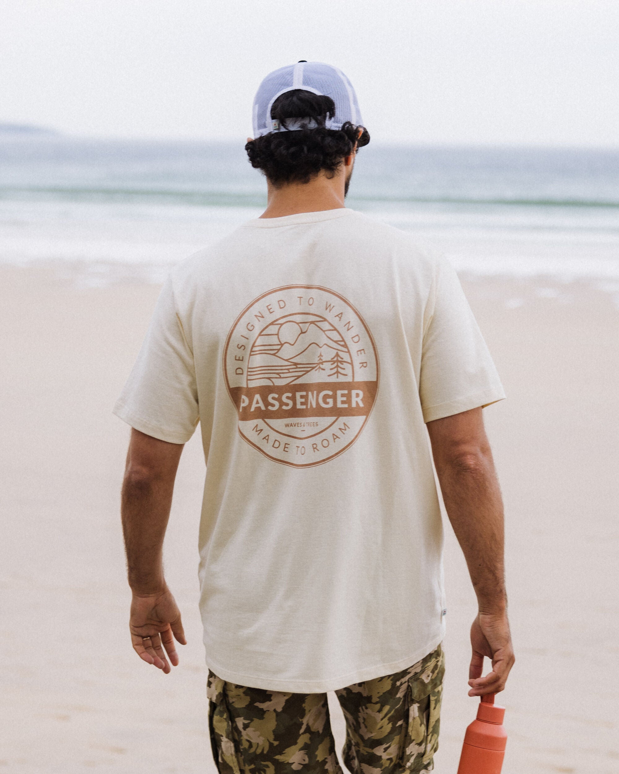 Odyssey Organic Cotton T-Shirt - Birch - Lifestyle