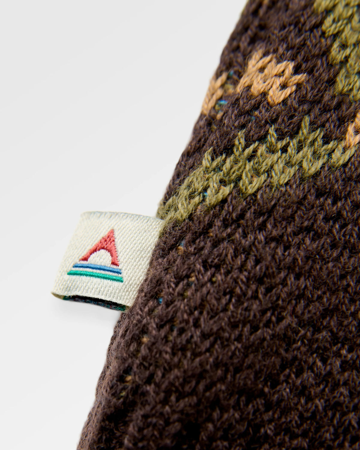Moonbeam Relaxed Fit Knitted Jumper - Espresso - Flatlay