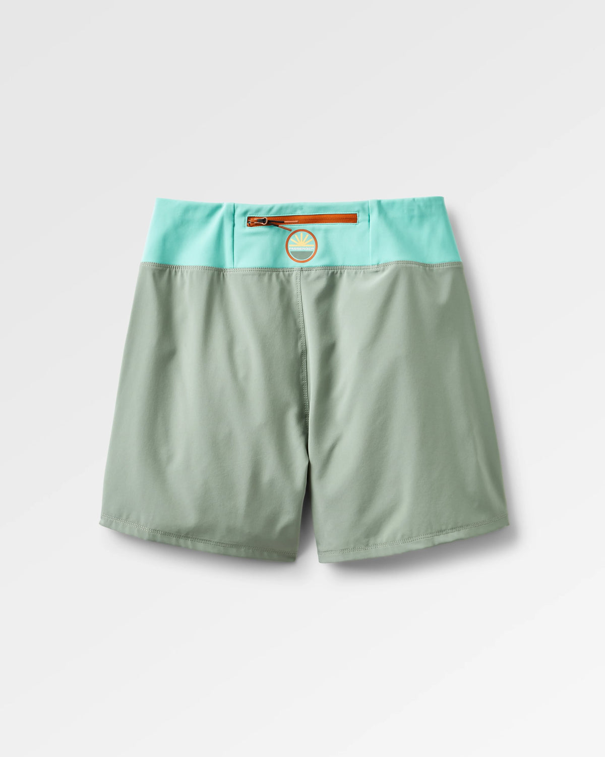 Roundtrip Recycled Trail Short - Pistachio - Flatlay