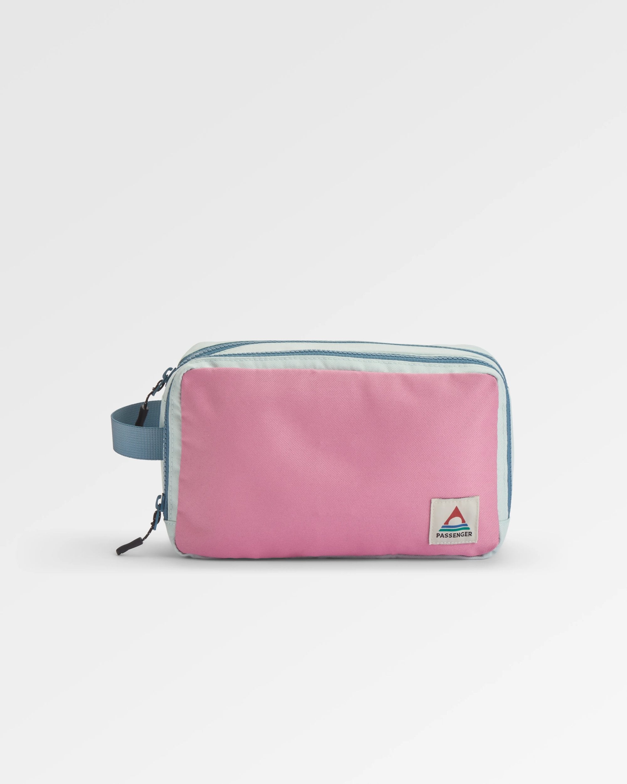 Travel Recycled Wash Kit - Pink Haze Multi - Flatlay