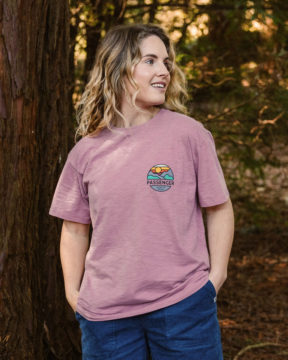 Laidback T-Shirt - Pink Haze - Lifestyle