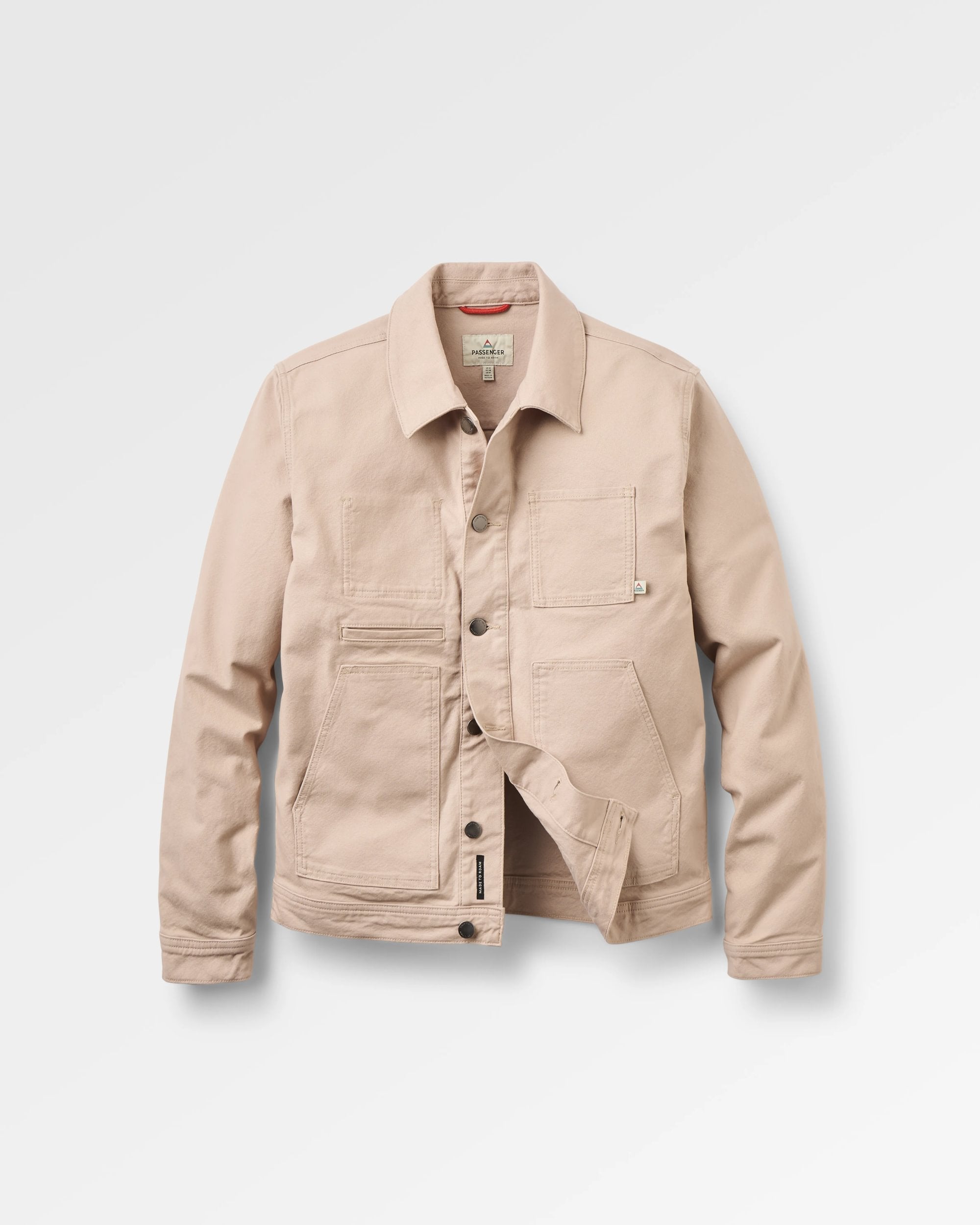 Vantage Canvas Jacket - Simply Taupe - Flatlay