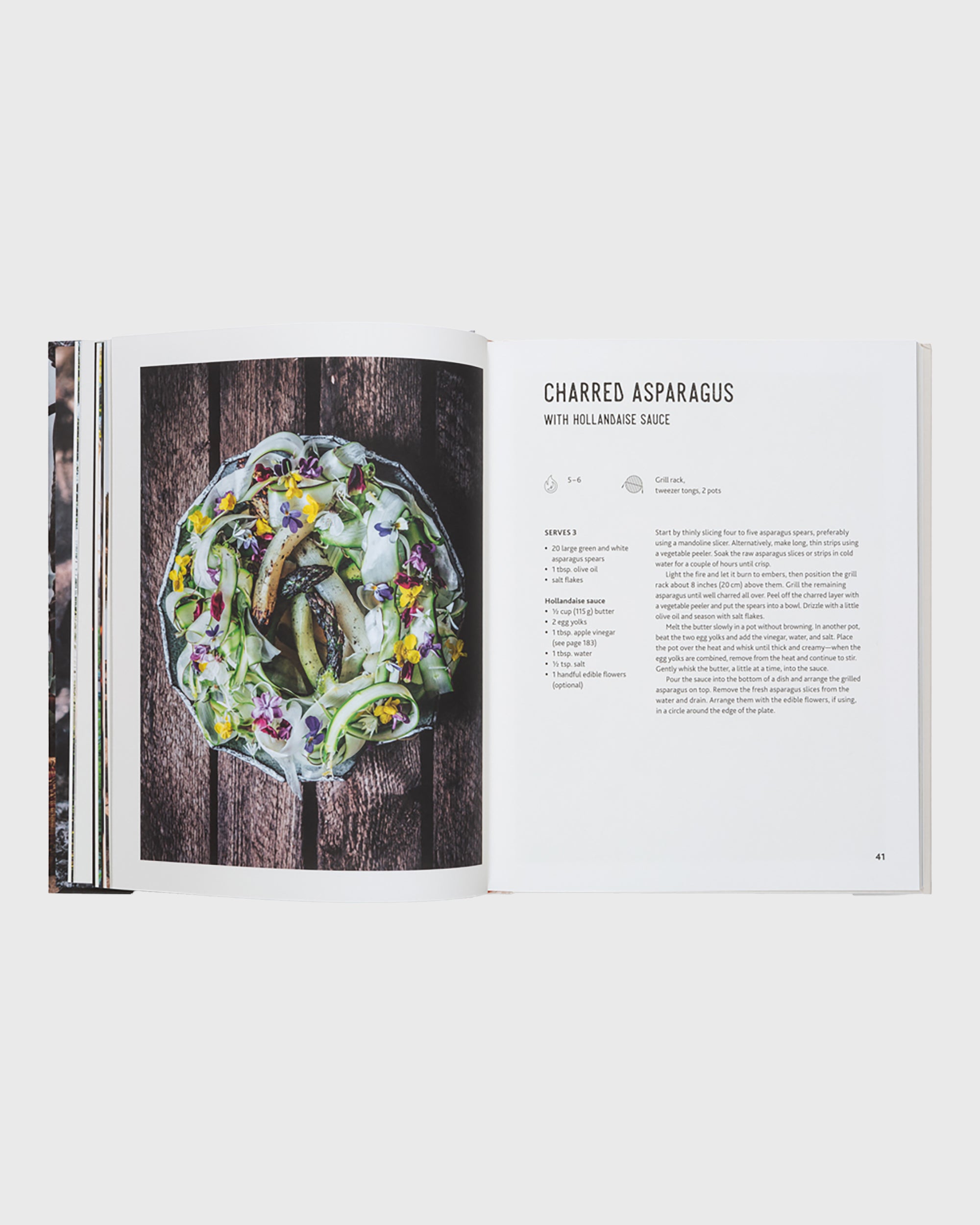 Cooking Greens On Fire - Flatlay