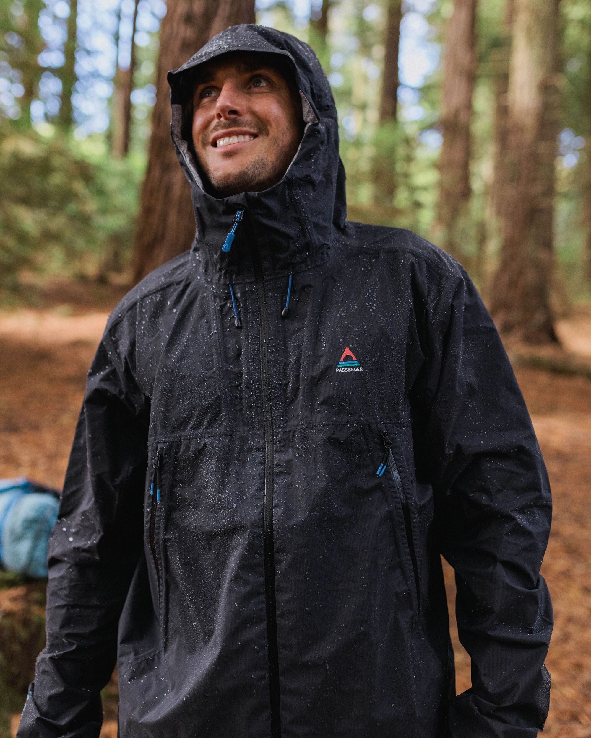 Trailscape Light Men's Waterproof Jacket - Black - Lifestyle