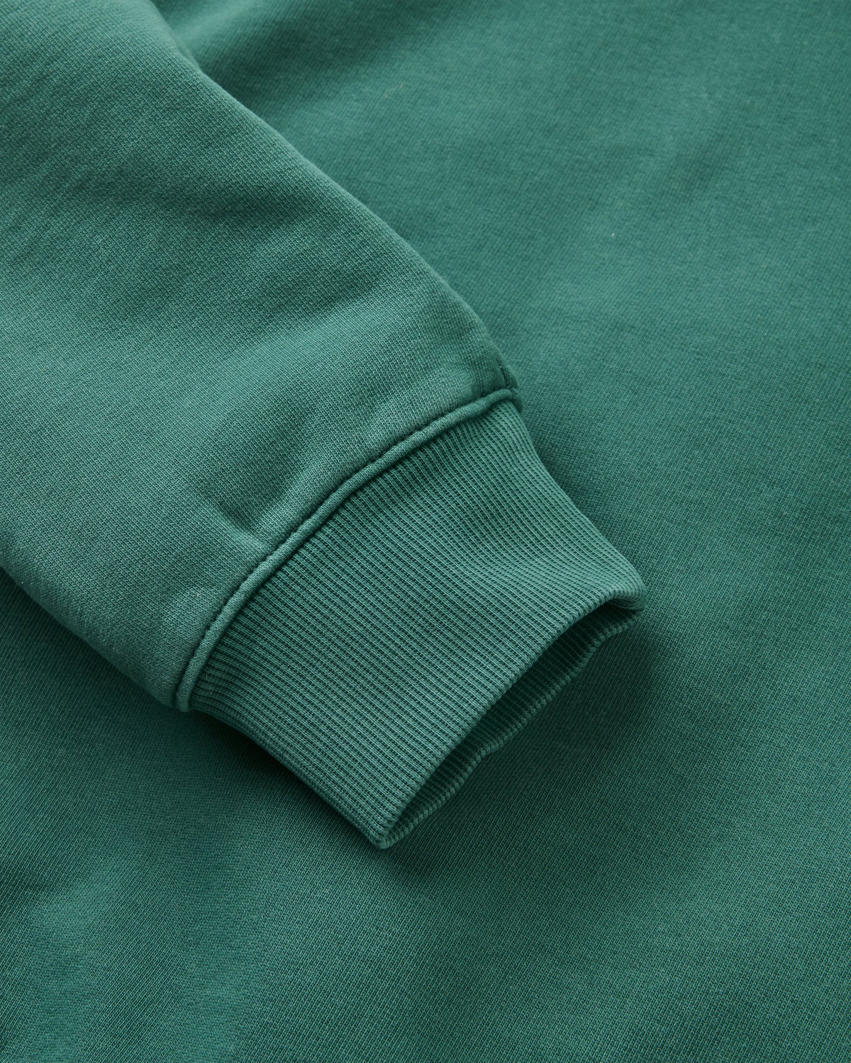 Vita Organic Cotton Relaxed Fit Sweatshirt - Deep Ocean - Flatlay
