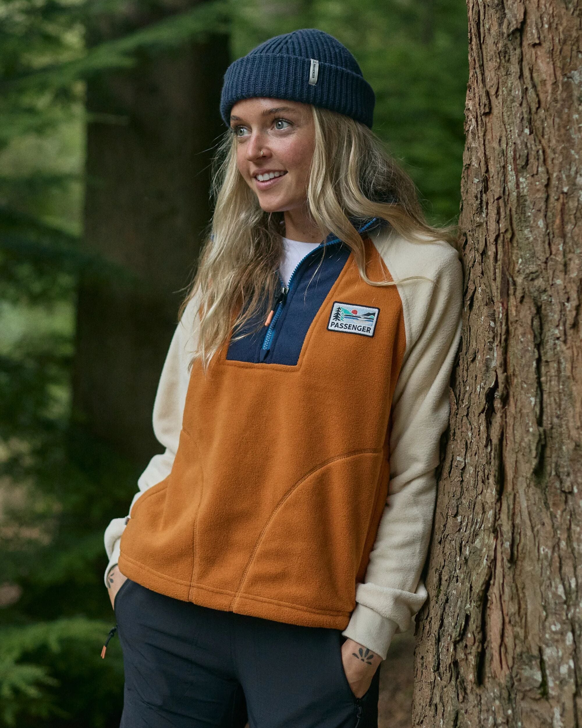 Jazz Polar Fleece - Retro Orange - Lifestyle