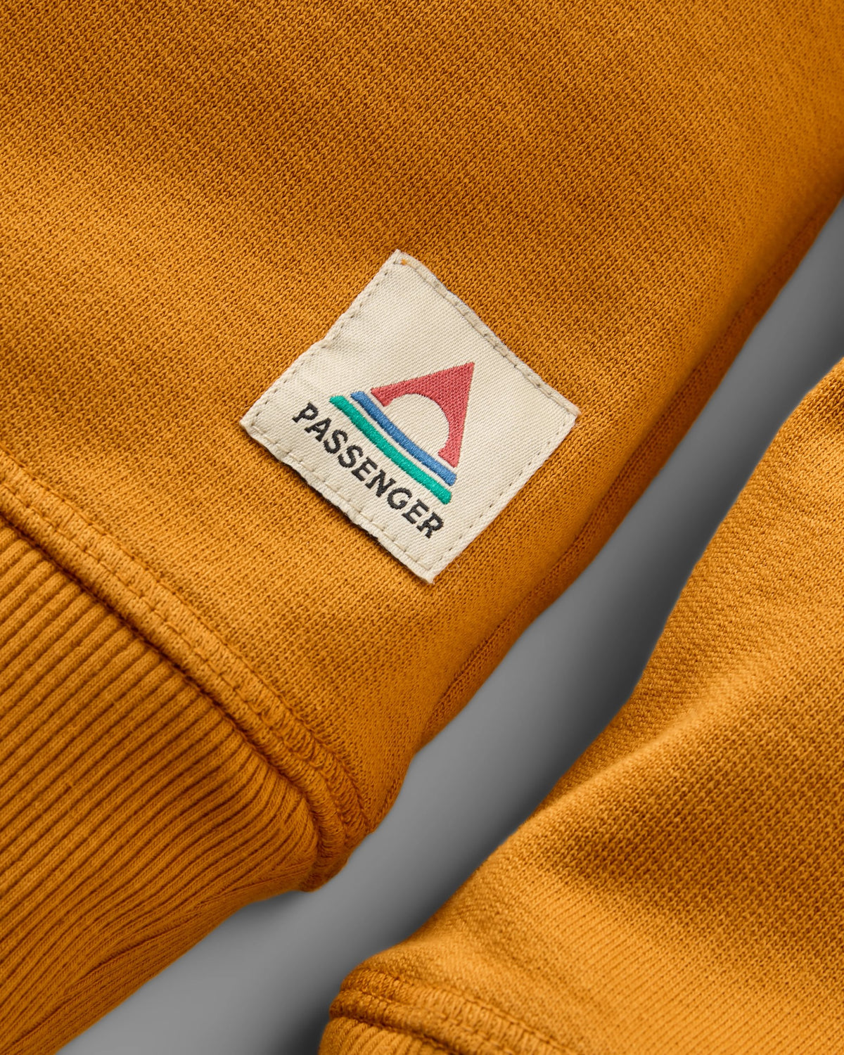 Heritage Men's Sweatshirt - Retro Orange - Flatlay