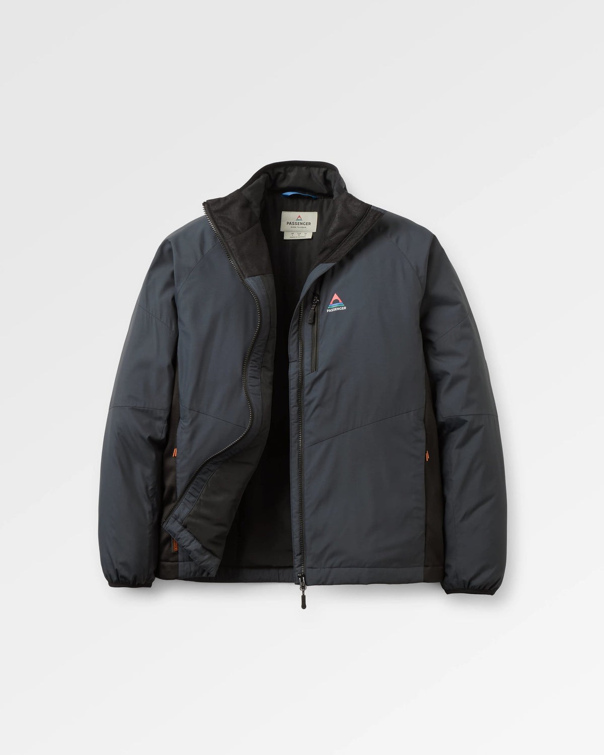 Shasta Lightweight Thermore® Hoodless Jacket - Black - Flatlay