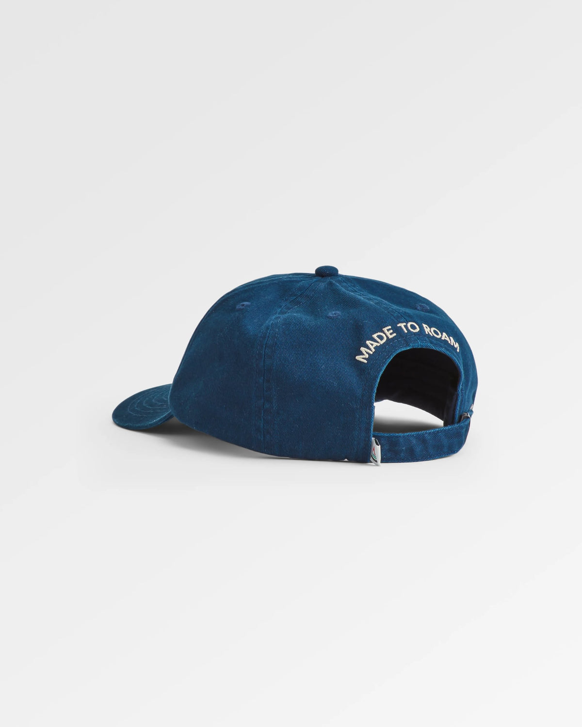 Odyssey Recycled 5 Panel Cap - Rich Navy - Flatlay