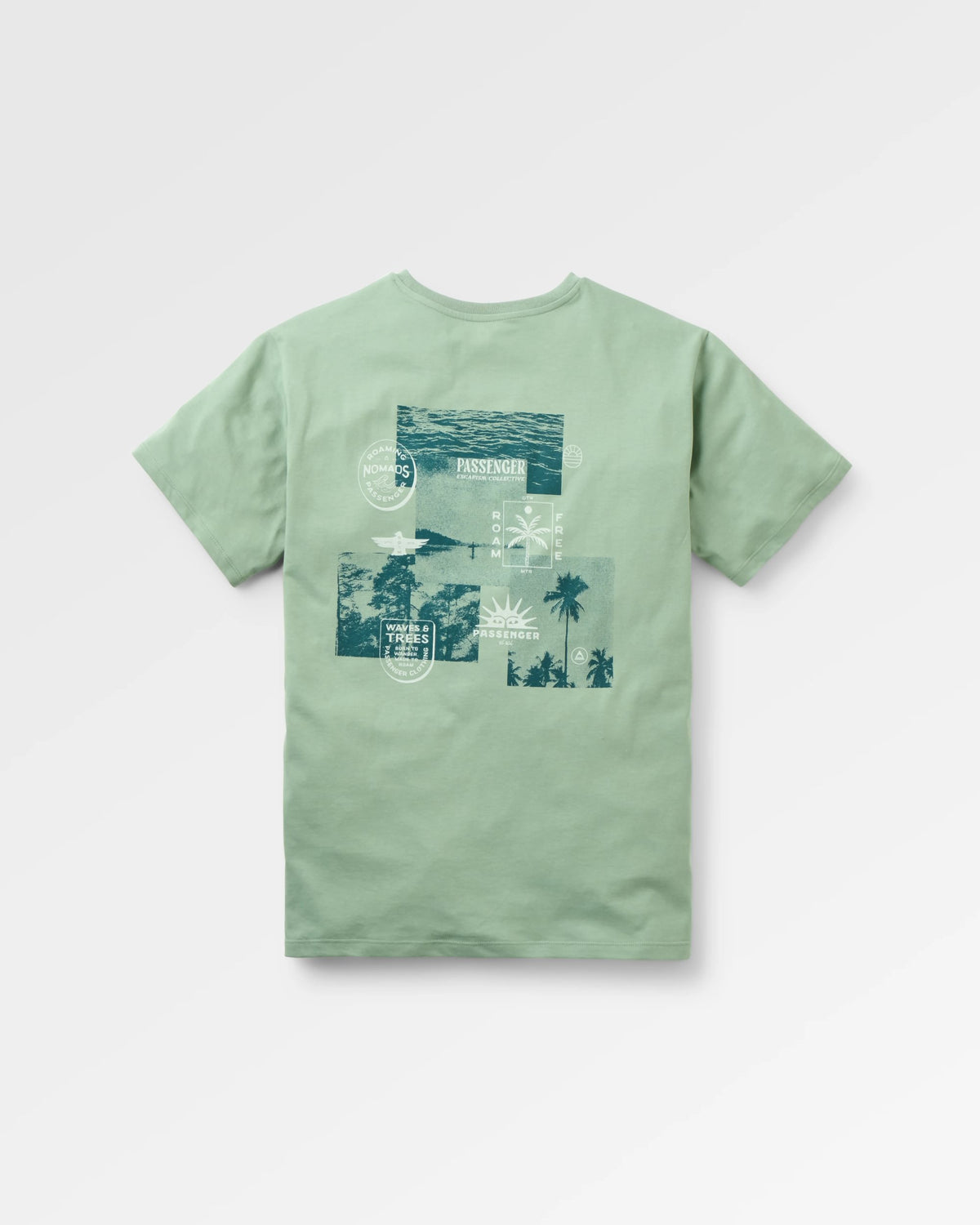 Sonoma T-shirt - Pistachio - Flatlay