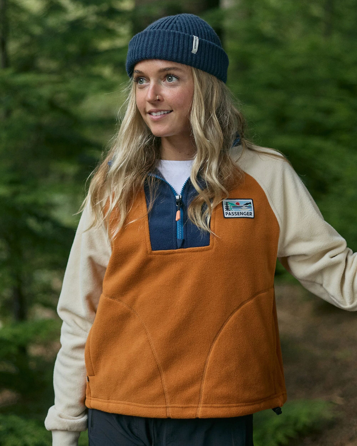 Jazz Polar Fleece - Retro Orange - Lifestyle