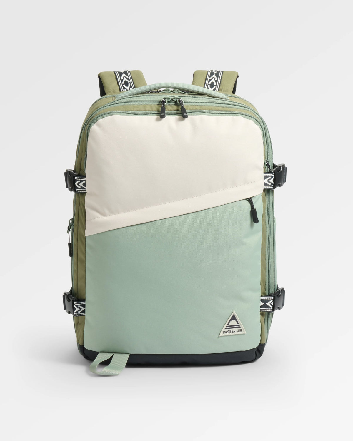 Boondocker Expandable Travel Pack - Pistachio/Misty Grey - Flatlay