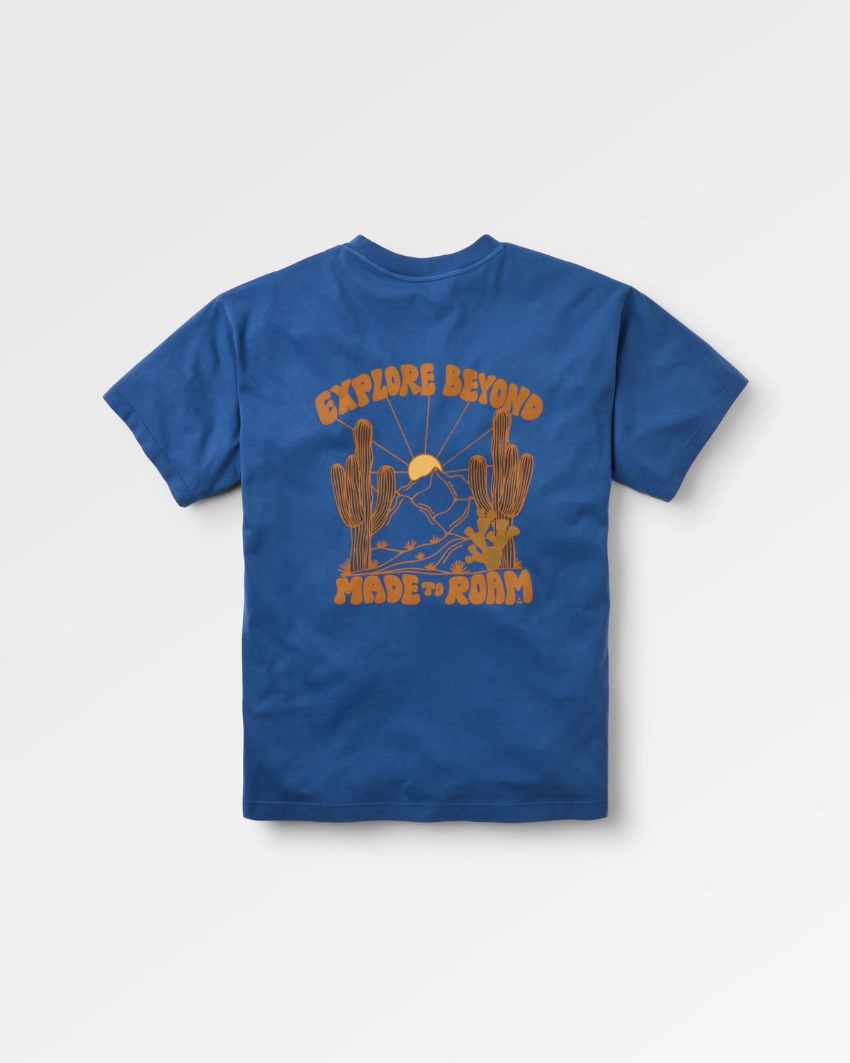 Explore Beyond T-Shirt - Blue Navy - Flatlay