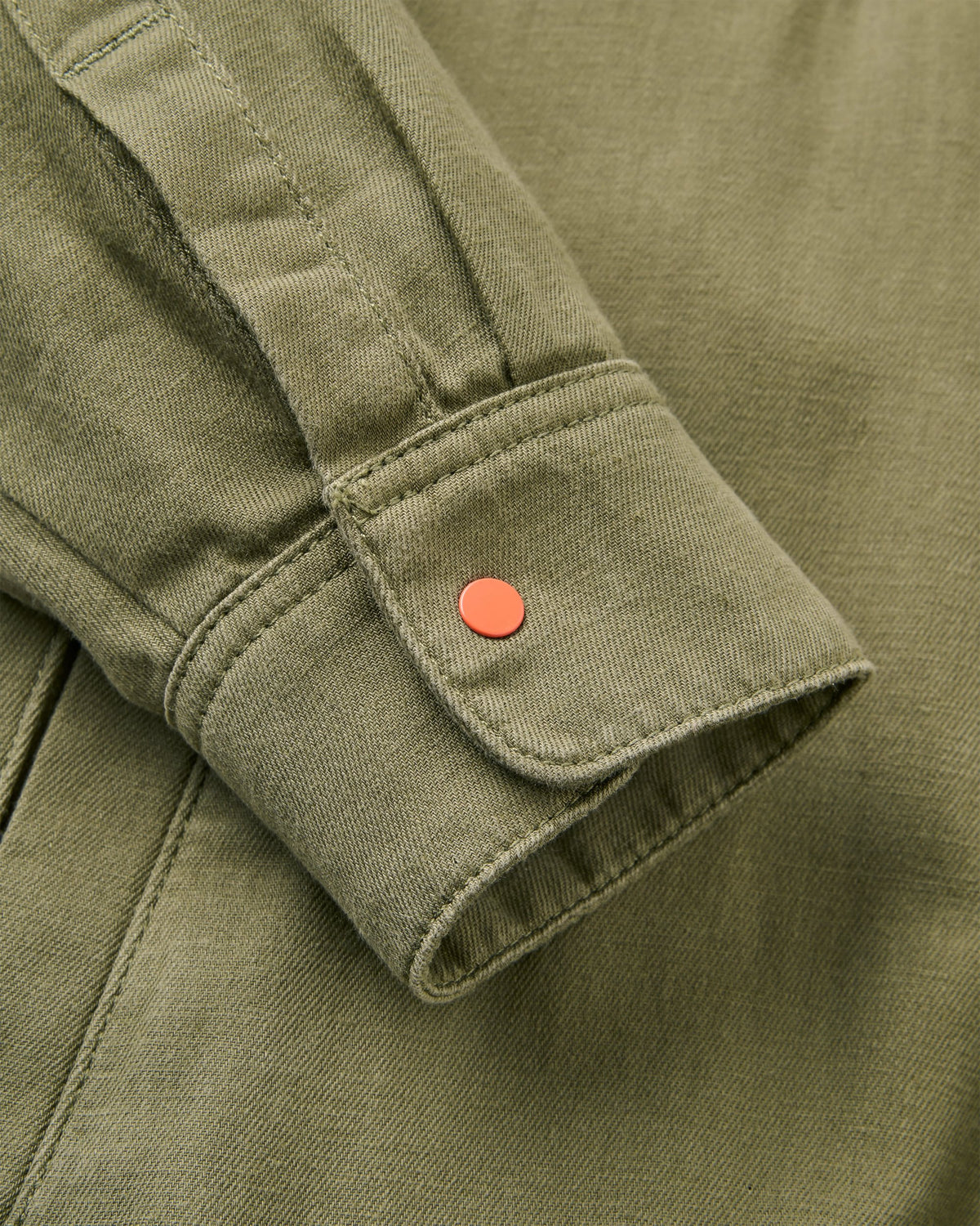 Hydrilla LS Shirt Dress - Dusty Olive - Flatlay