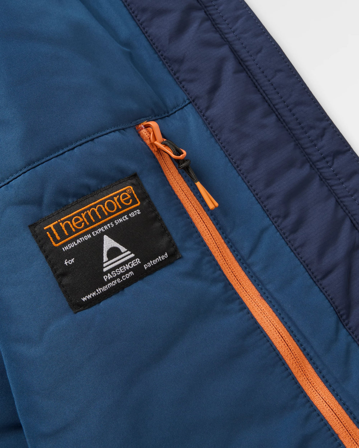 Shasta Lightweight Thermore® Insulated Vest - Rich Navy/Dark Denim - Flatlay