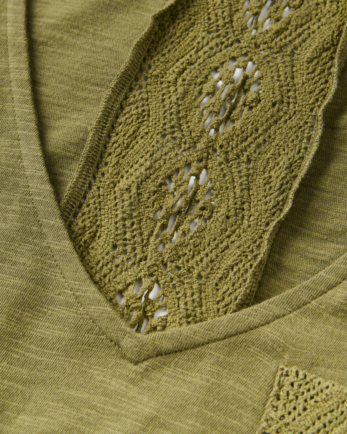 Rivergate Organic Cotton Dress 2.0 - Clover - Flatlay