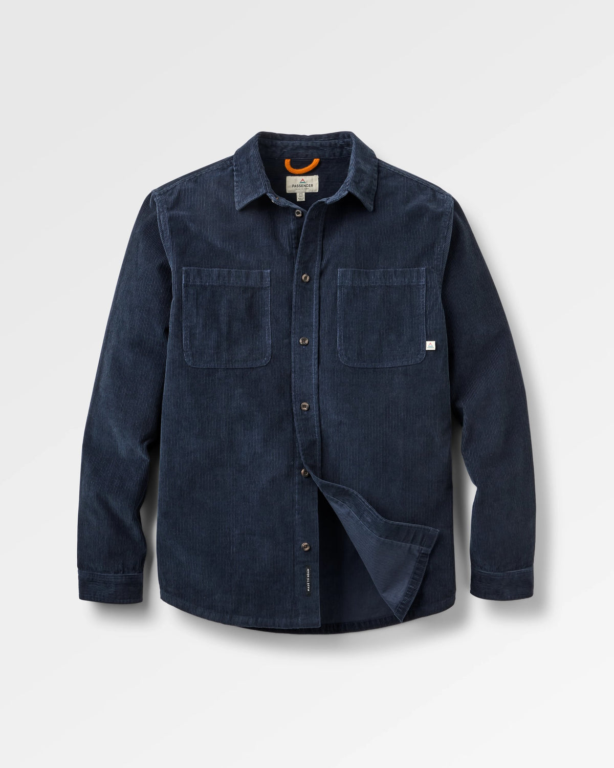 Backcountry Cord Shirt - Deep Navy - Flatlay