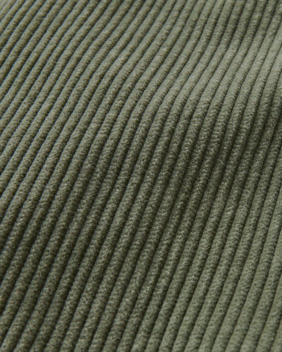 Stella Cord Shirt Dress - Dusty Olive - Flatlay