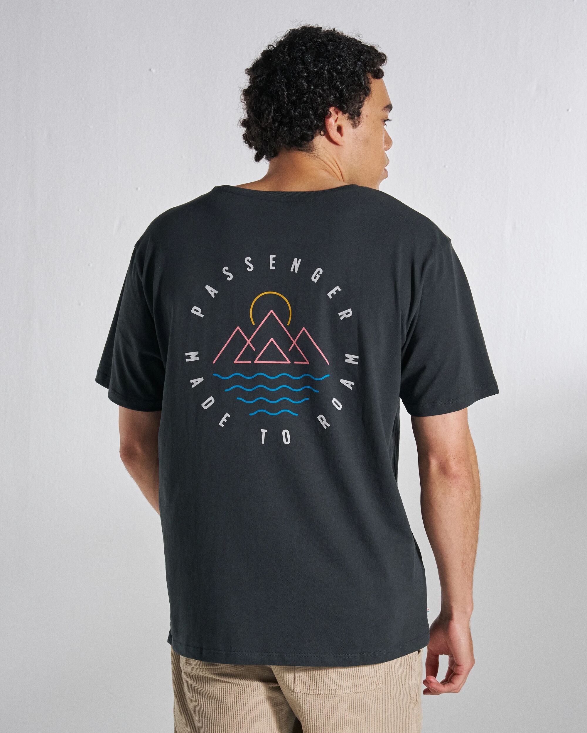Escapism T-Shirt - Black - Studio Model