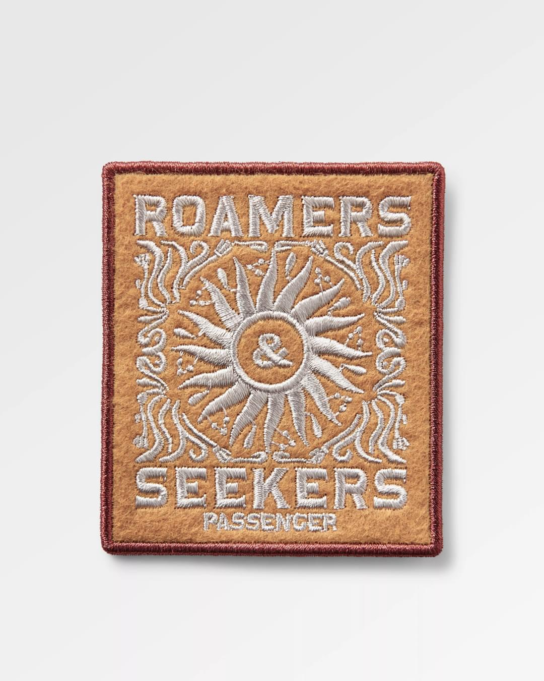 Rooted Patch - Mustard Yellow - Flatlay