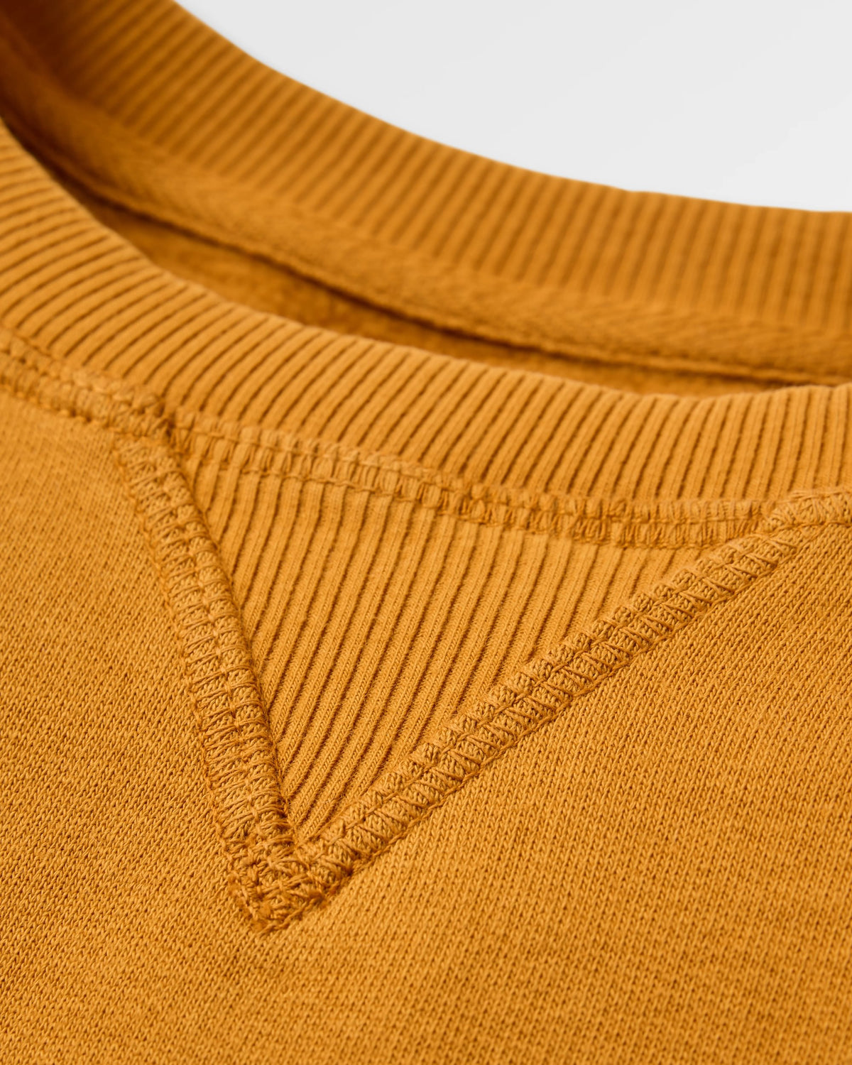Heritage Men's Sweatshirt - Retro Orange - Flatlay