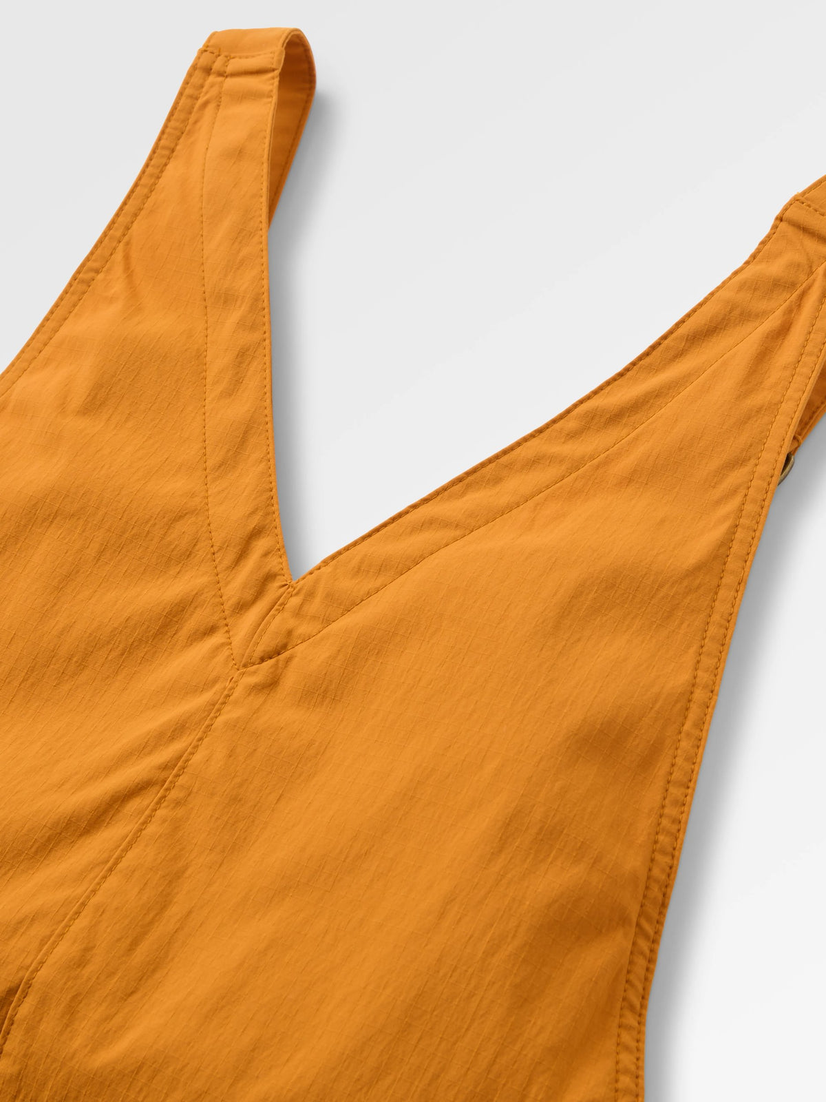 Refuel Ripstop Dress - Retro Orange - Flatlay