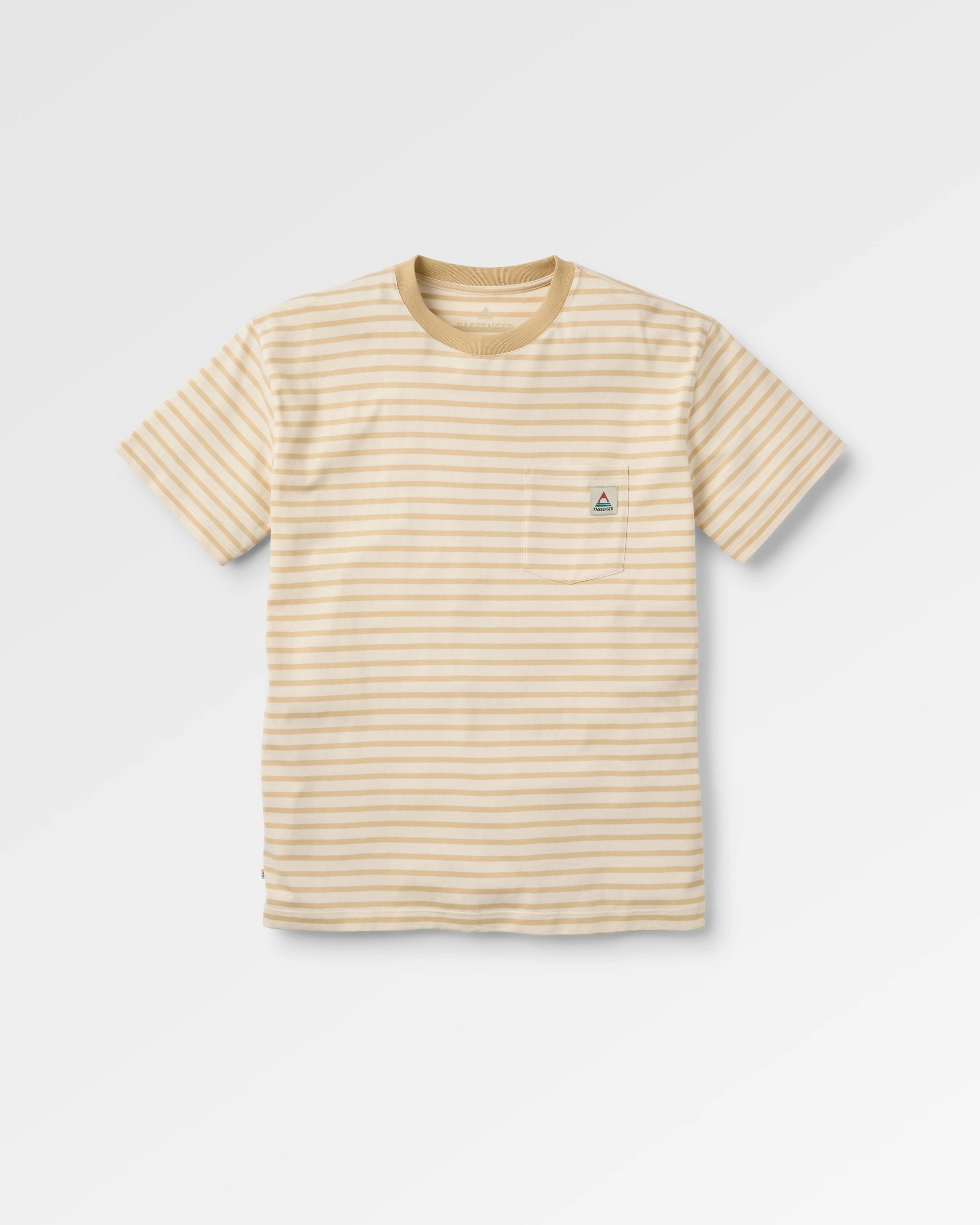 T-shirt coupe décontractée Zen - rayé pierre
