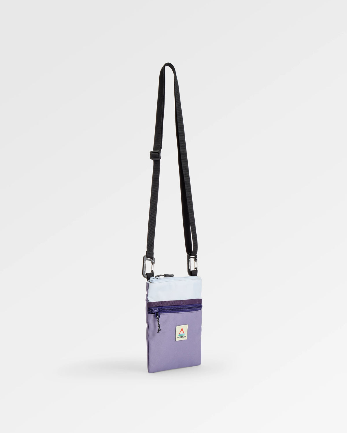 Journey Crossbody Bag - Heather/ Deep Purple - Flatlay