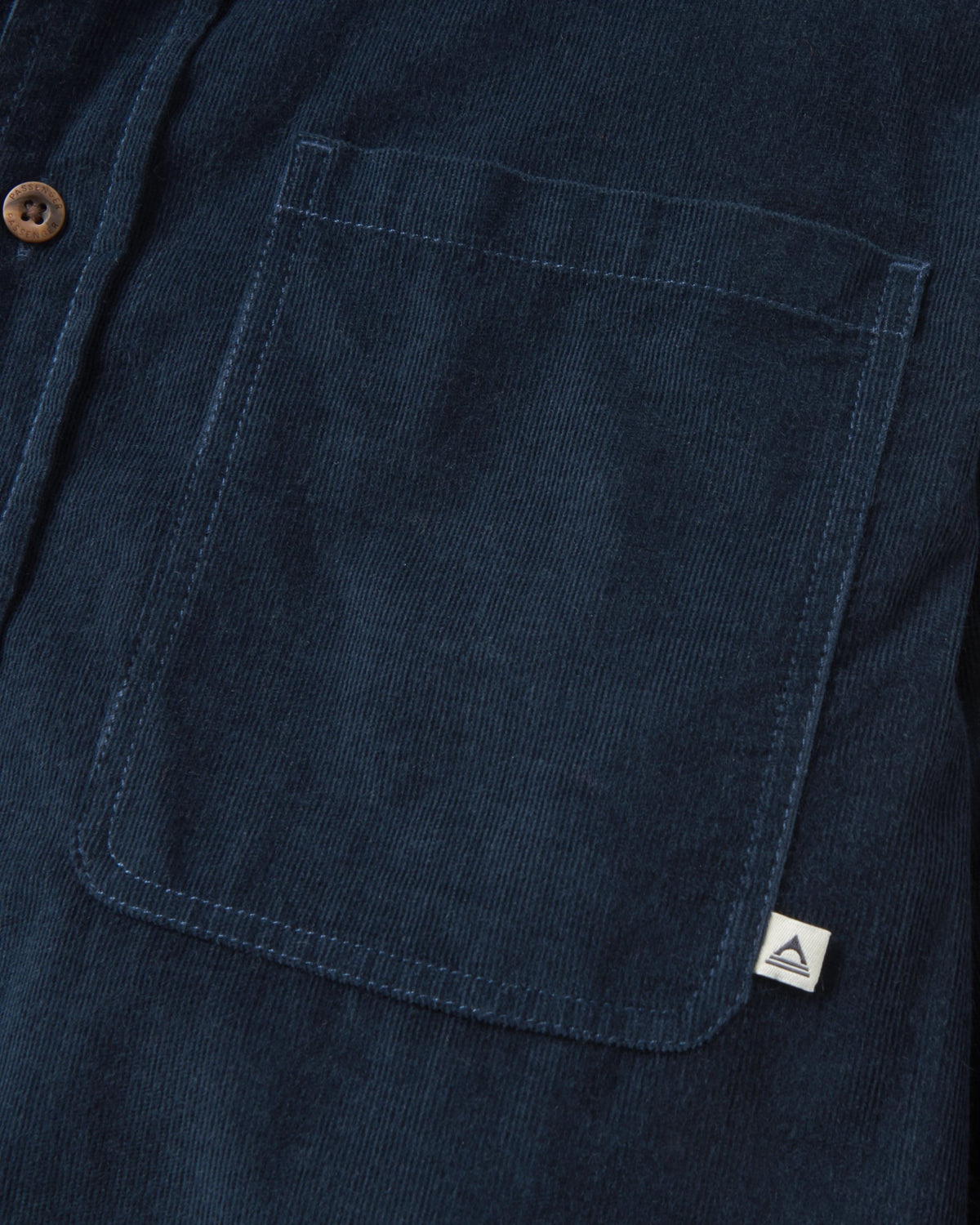 Backcountry Cord Light Shirt - Deep Navy - Flatlay