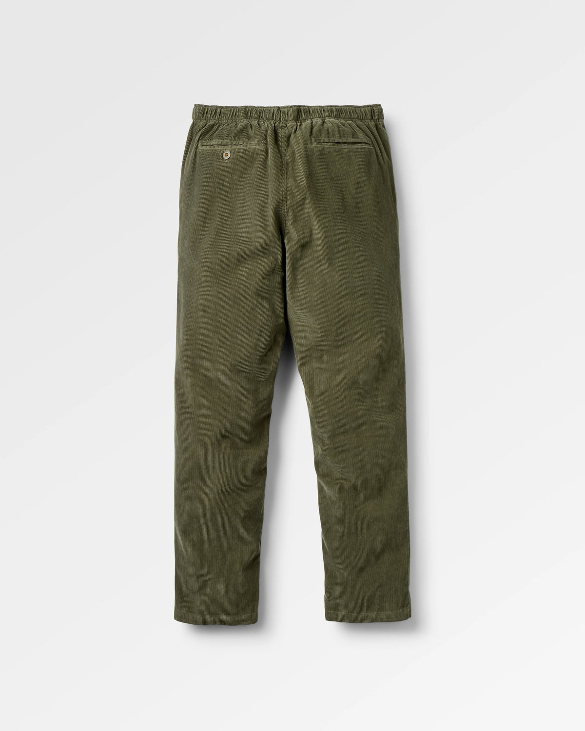 Adventurer Cord Trouser - Dusty Olive - Flatlay