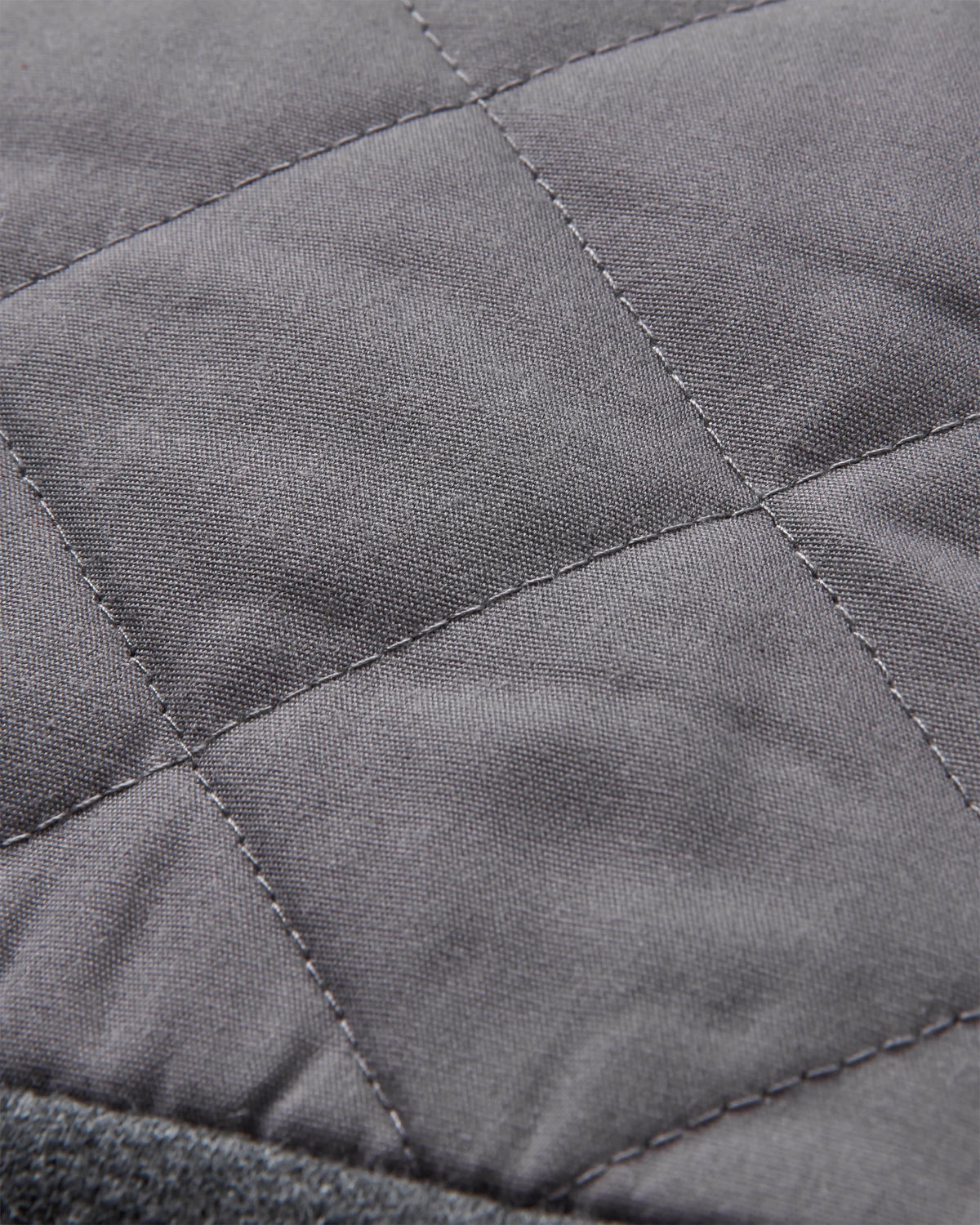 Tidal Full Zip Organic Cotton Hoodie - Charcoal Marl - Flatlay
