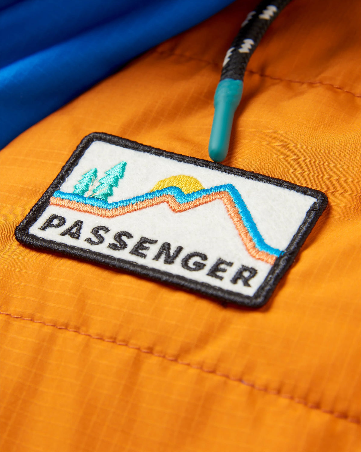 Ocean Recycled Insulated Anorak - Sunrise Orange - Flatlay