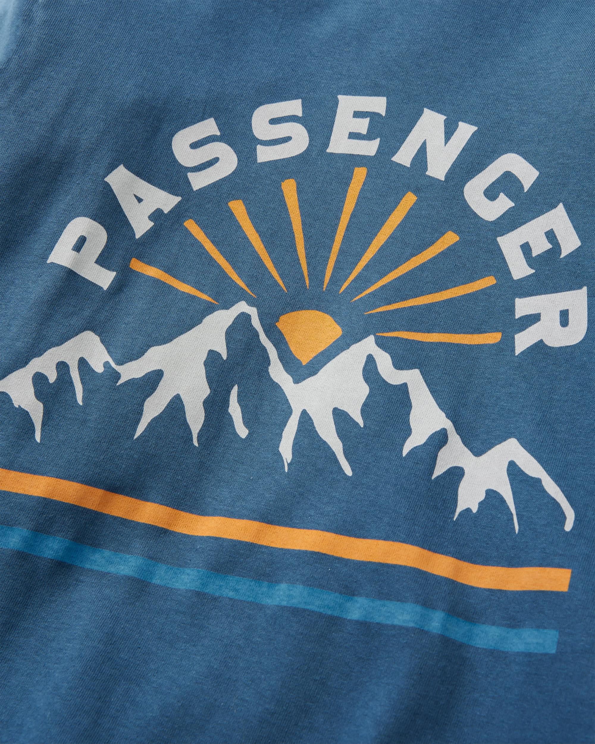 Wander LS T-Shirt - Dark Denim - Flatlay