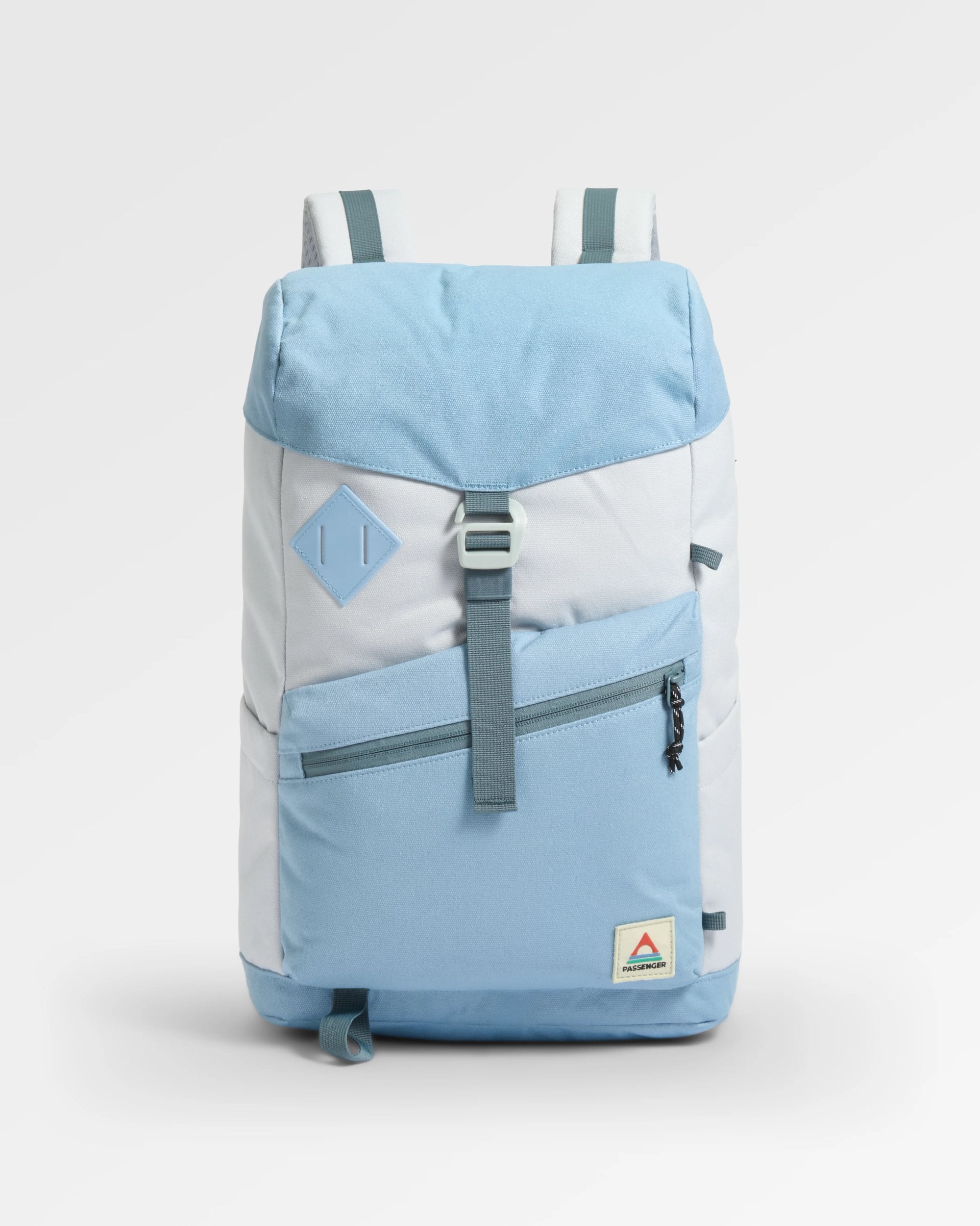Vantage 18L Backpack - Faded Denim/ Grey Blue - Flatlay