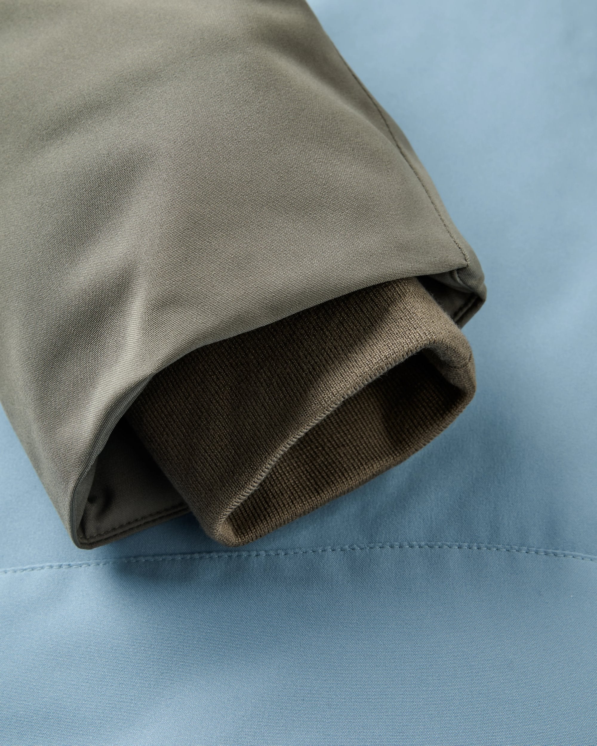 Lumi Insulated Parka - Faded Denim - Flatlay