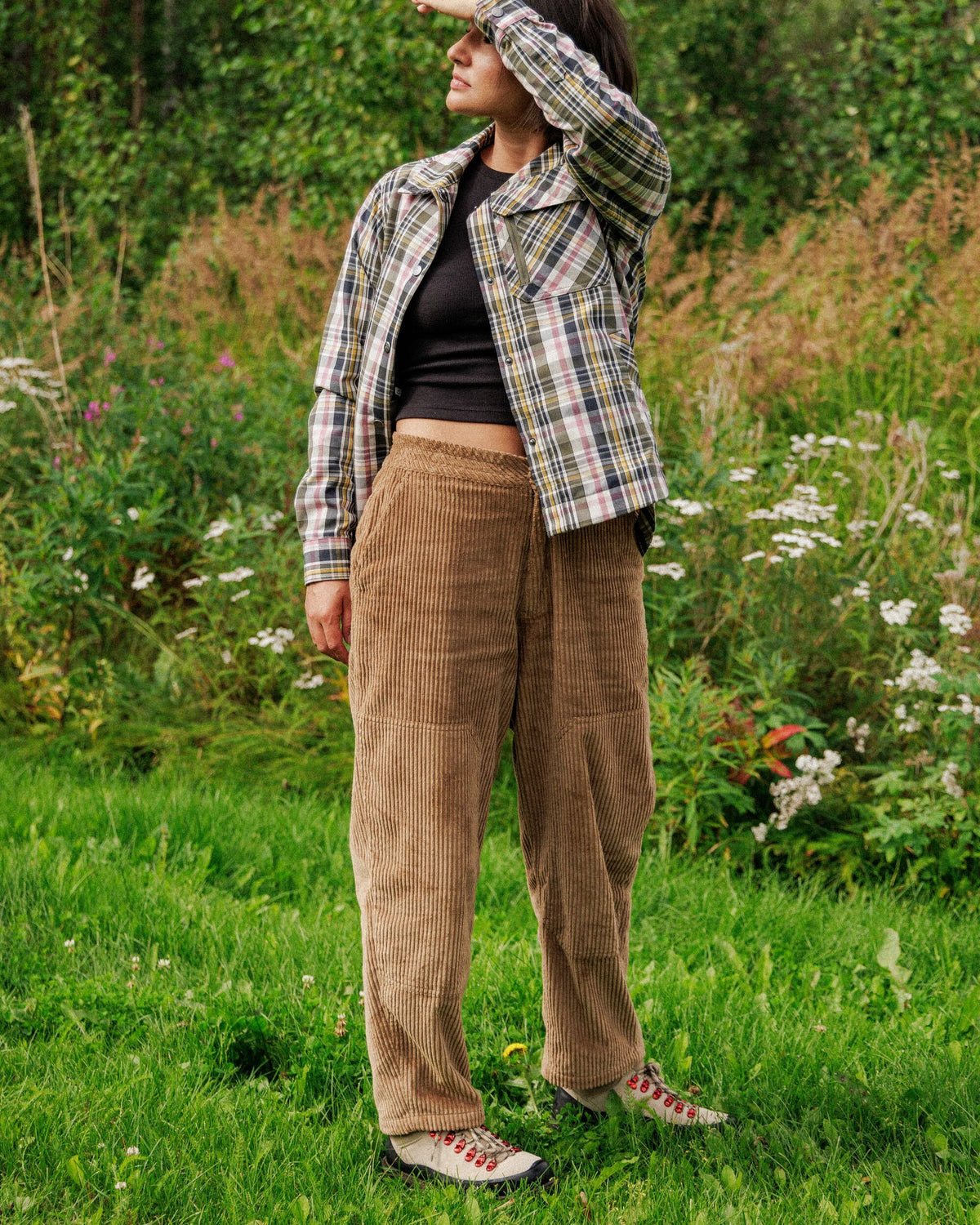 Bracken Lined Trouser - Caramel - Lifestyle