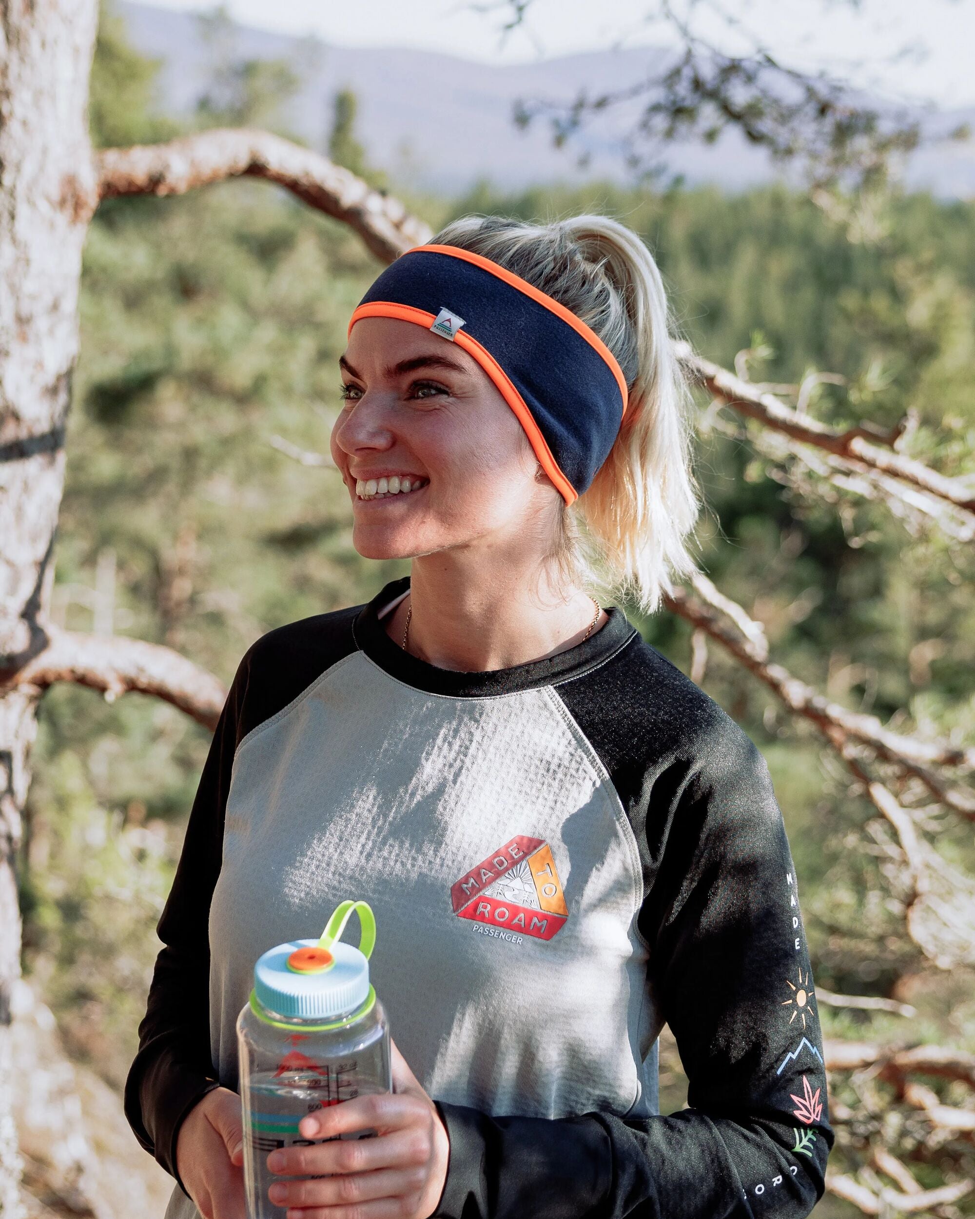 Terra Polartec® Active Headband - Rich Navy/Blue Steel - Lifestyle - Female