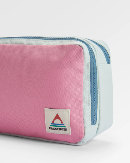 Travel Recycled Wash Kit - Pink Haze Multi - Flatlay